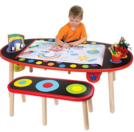 arts and crafts tables for toddlers: ALEX Toys Super Art Table