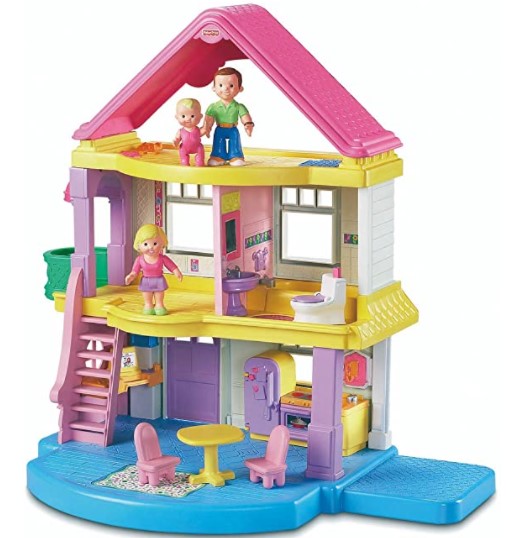best dollhouse for 2 year old: Fisher-Price My First Dollhouse