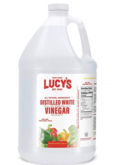 how to clean urine from carpet: Natural Distilled White Vinegar