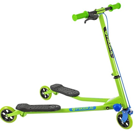 ride on toys for 7 year olds: Yvolution Y Fliker Air A1 Swing Wiggle Scooter